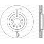 BDR2562.20 OPEN PARTS Гальмівний диск