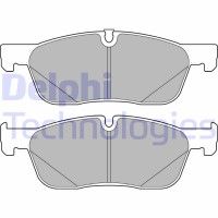 LP3166 DELPHI Комплект гальмівних колодок дисковий гальм