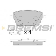 BP3855 BREMSI Комплект гальмівних колодок дисковий гальм