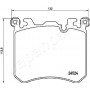 PA-0133AF JAPANPARTS Комплект гальмівних колодок дисковий гальм