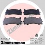 25838.155.1 ZIMMERMANN Комплект гальмівних колодок дисковий гальм