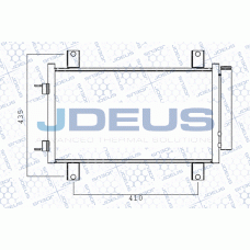 M-7110191 JDEUS Конденсатор кондиціонера