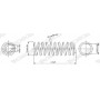 SP4111 MONROE Пружина ходової частини
