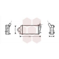 58004194 VAN WEZEL Интеркулер