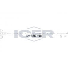610618 E C ICER Сигналізатор зносу гальмівних колодок