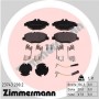 23743.200.2 ZIMMERMANN Комплект гальмівних колодок дисковий гальм