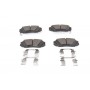 0 986 494 632 BOSCH Комплект гальмівних колодок дисковий гальм