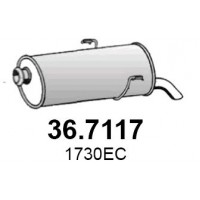 36.7117 ASSO Глушник вихлопних газів кінцевий