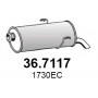 36.7117 ASSO Глушник вихлопних газів кінцевий