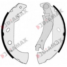 N01276 DIAMAX Комплект гальмівних колодок