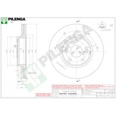 V134 PILENGA Гальмівний диск