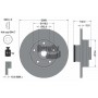 BDS1061 BENDIX Braking Гальмівний диск