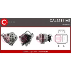 CAL32111AS CASCO Генератор