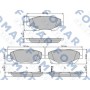 FO 242381 FOMAR Friction Комплект гальмівних колодок дисковий гальм