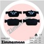 22098.170.1 ZIMMERMANN Комплект гальмівних колодок дисковий гальм