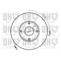 BDC3850 QUINTON HAZELL Гальмівний диск