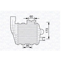 Интеркулер MAGNETI MARELLI 351319203470