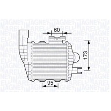 Интеркулер MAGNETI MARELLI 351319203470