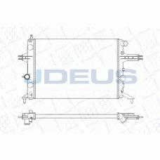 M-0200760 JDEUS Радіатор охолодження двигуна