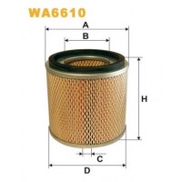 WA6610 WIX FILTERS Повітряний фільтр