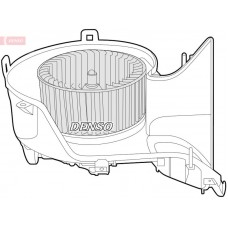 DEA25001 DENSO Вентилятор салону