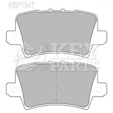 KBP1947 KEY PARTS Комплект гальмівних колодок дисковий гальм