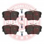 13046028402N-SET-MS MASTER-SPORT GERMANY Комплект гальмівних колодок дисковий гальм