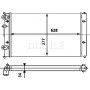 CR 394 000P MAHLE Радіатор охолодження двигуна