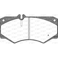 BPA0047.30 OPEN PARTS КомплеК т гальмівних колодок, дискове гальмо