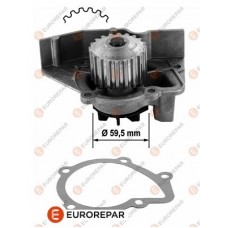 1637172280 EUROREPAR Водяний насос охолодження двигуна