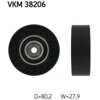 VKM38206 SKF ABA BMW Натяжной ролик промежуточный 730,740 E32,M60 91-94