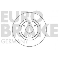 5815201916 EUROBRAKE Гальмівний диск