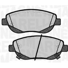 363916060781 MAGNETI MARELLI Комплект гальмівних колодок дисковий гальм