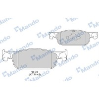 MBF015302 MANDO Комплект гальмівних колодок дисковий гальм