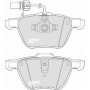 LVXL1043 MOTAQUIP Комплект гальмівних колодок дисковий гальм