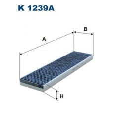 Фільтр повітря у внутрішньому просторі FILTRON K 1239A