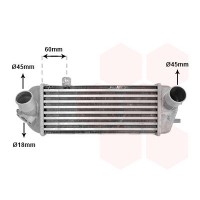 83014700 VAN WEZEL Интеркулер
