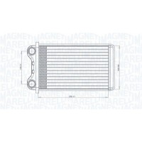 350218472000 MAGNETI MARELLI Теплообмінник обігрів салону