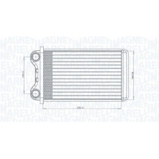 350218472000 MAGNETI MARELLI Теплообмінник обігрів салону