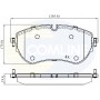 CBP02456 COMLINE Комплект гальмівних колодок дисковий гальм