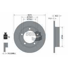 BDS1974 BENDIX Braking Гальмівний диск
