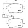 PP-0205AF JAPANPARTS Комплект гальмівних колодок дисковий гальм