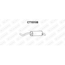CT15108 VENEPORTE Глушник вихлопних газів кінцевий