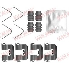 109-0165 QUICK BRAKE Комплектуючі колодки дискового гальма