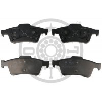 12687 OPTIMAL Комплект гальмівних колодок дисковий гальм