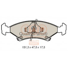 704-21010 IAP QUALITY PARTS Комплект гальмівних колодок дисковий гальм