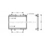 PE2265 AVA QUALITY COOLING Радіатор охолодження двигуна