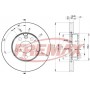 BD3015 FREMAX BRAKE DISC HIGH CARBON