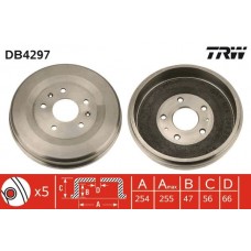 DB4297 TRW Гальмівний барабан