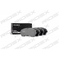 402B0407 RIDEX Комплект гальмівних колодок дисковий гальм